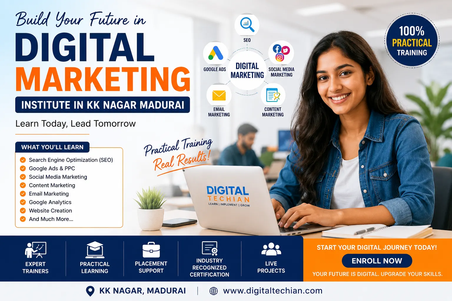 Digital Marketing Institute in KK Nagar Madurai
