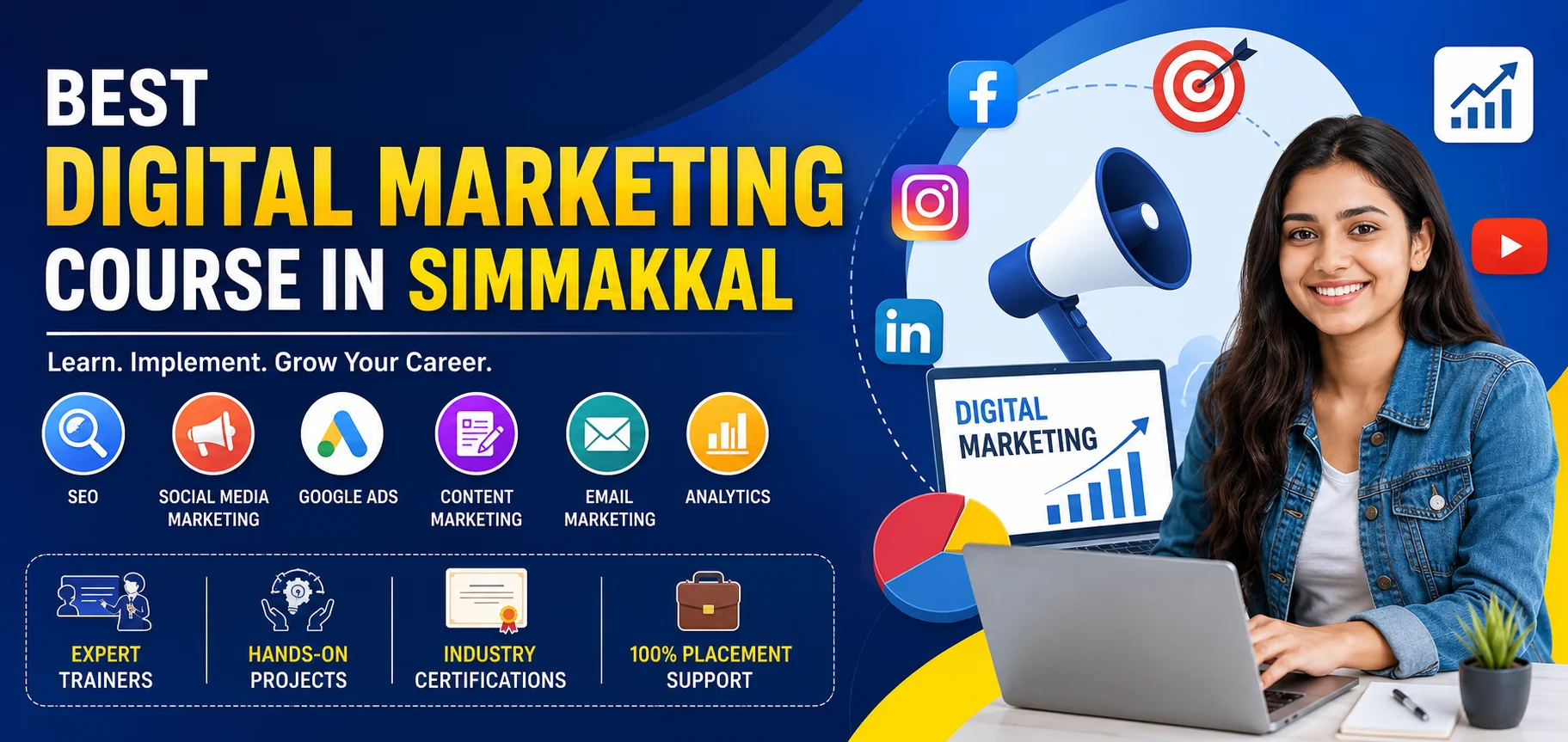 Best Digital Marketing Course in Simmakkal​