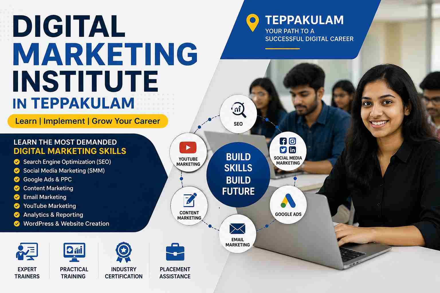 Best Digital Marketing Institute in Teppakulam
