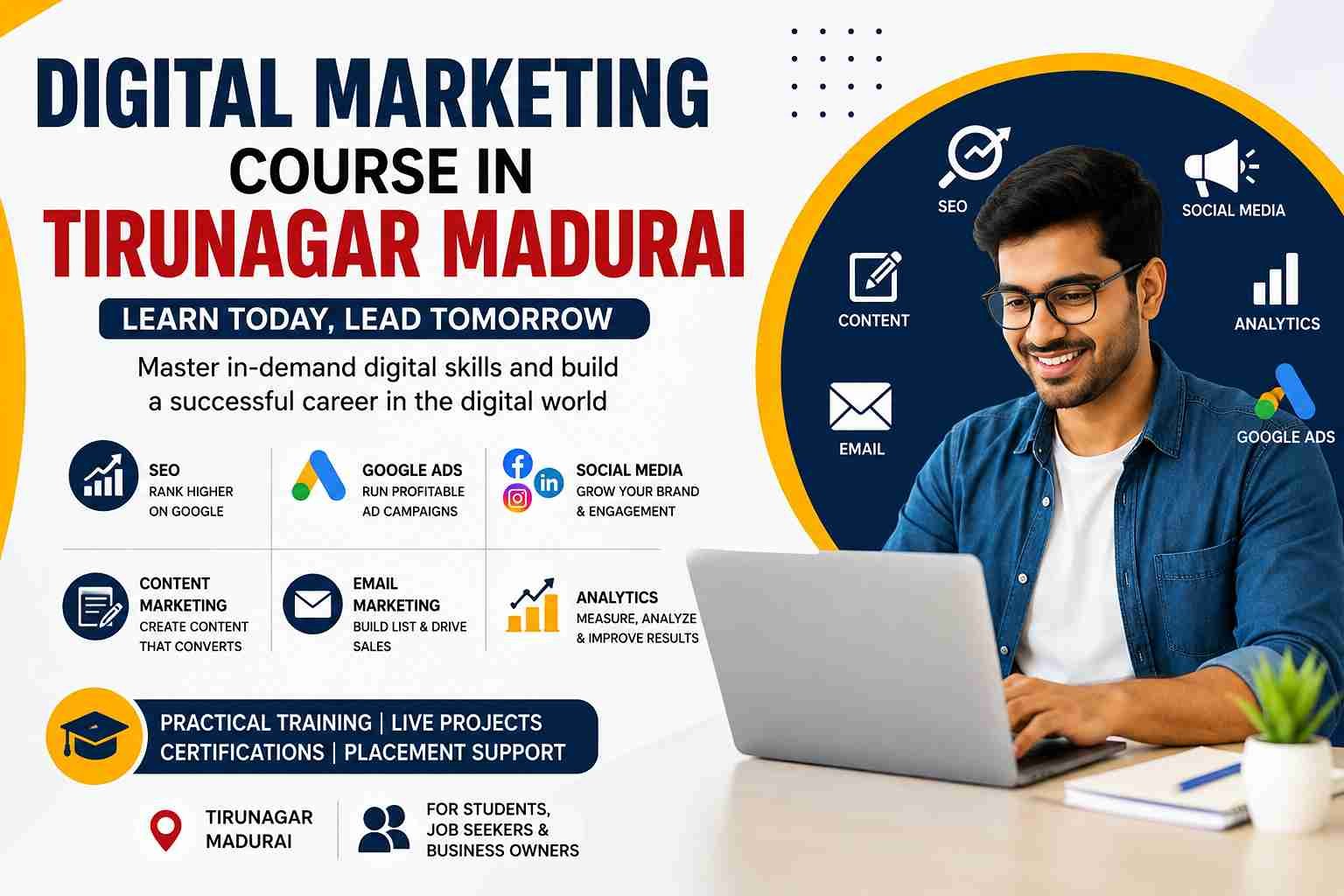 Digital Marketing Course in Thirunagar Madurai